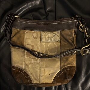 Patchwork Leather Crossbody Bag